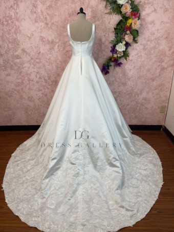 Ethereal bridal Style #Emmie #1 default Ivory Satin thumbnail