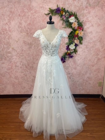 Ethereal bridal Style #Laurel #0 default Ivory thumbnail