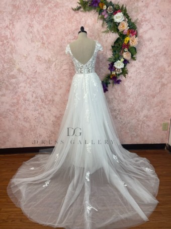 Ethereal bridal Style #Laurel #1 default Ivory thumbnail
