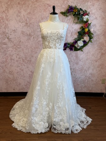 Ethereal bridal Style #Rebecca #2 Ivory/Nude thumbnail