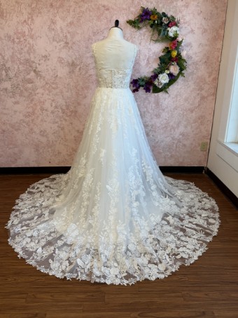 Ethereal bridal Style #Rebecca #3 Ivory/Nude thumbnail
