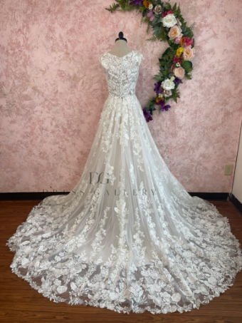 Ethereal bridal Style #Sera #1 Ivory/Sand/Nude thumbnail
