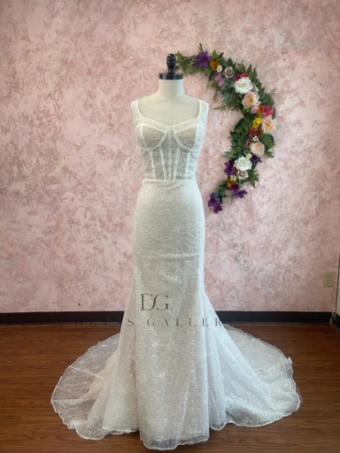 Ethereal bridal Style #Scarlett #1 Ivory/Sand/Nude thumbnail