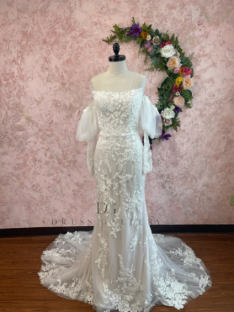 Ethereal bridal Style #Theodora #1 Ivory Ivory/Sand thumbnail