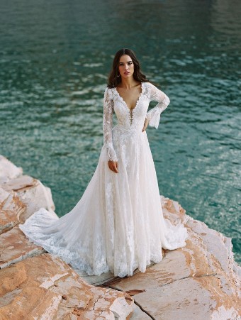 Allure Bridals Style #F195 - Gwenyth #0 default Almond/Champagne/Ivory/Nude thumbnail