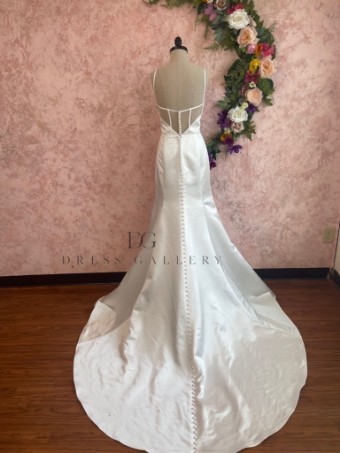 Ethereal bridal Style #Gwen #1 Ivory/Nude thumbnail