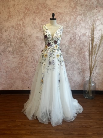 Opal and Lace Style #Imogen #2 Floral/Ivory thumbnail