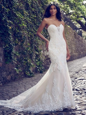 Maggie Sottero  Style #Autumn #0 default Ivory/Soft Blush thumbnail