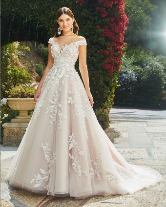 Casablanca Bridal Style #Evelina #0 default Silver/Blush/Nude/Ivory thumbnail