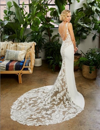 Casablanca Bridal Style #Lexi #1 default Iv/Silver thumbnail