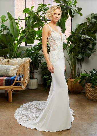 Casablanca Bridal Style #Lexi #0 default Iv/Silver thumbnail