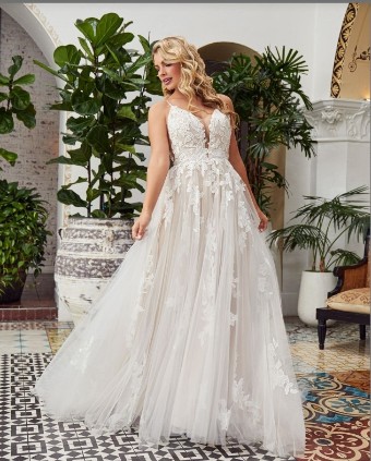 Casablanca Bridal Style #Callie #0 default Ivory/Nude thumbnail