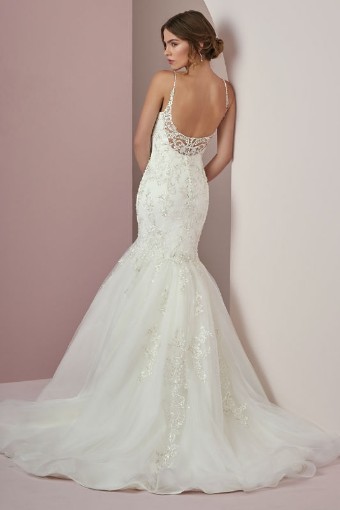 Maggie Sottero  Style #Claire #2 default Ivory/Pewter Accent thumbnail