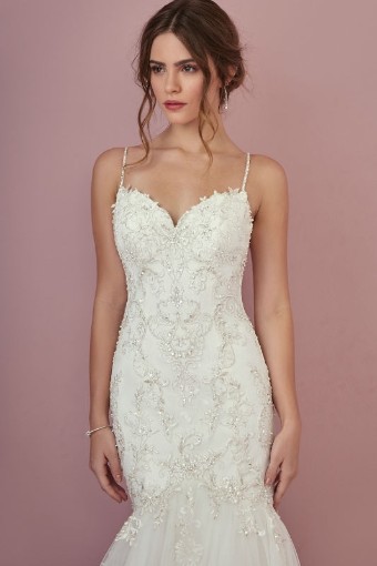 Maggie Sottero  Style #Claire #1 Ivory/Pewter Accent thumbnail