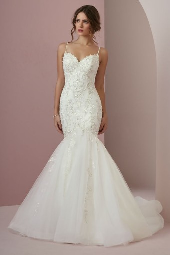 Maggie Sottero  Style #Claire #0 default Ivory/Pewter Accent thumbnail