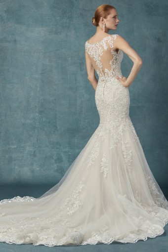 Maggie Sottero  Style #Constance #1 Ivory/Blush/Pewter thumbnail