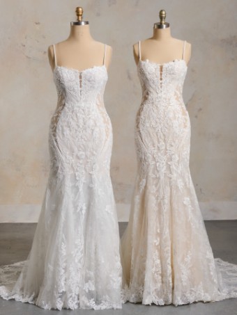 Maggie Sottero  Style #ADMINA #4 Ivory over Blush (gown with Natural Illusion) thumbnail