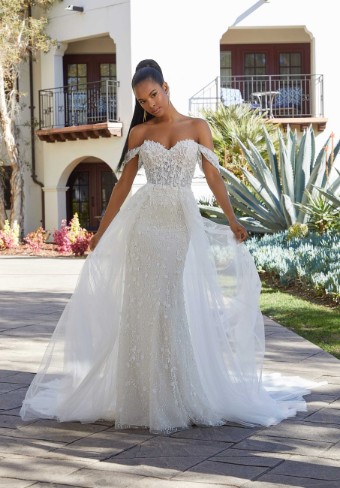 Morilee Style #2537 #5 Ivory/Prosecco/Honey thumbnail