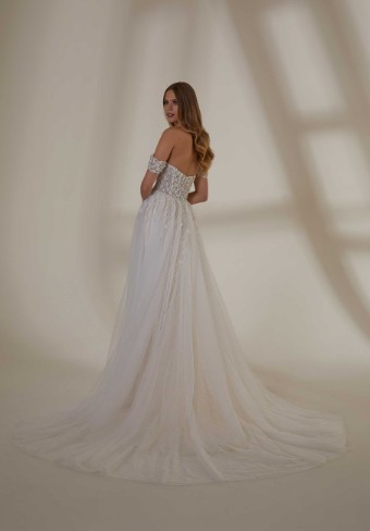 Morilee Style #2537 #6 Ivory/Prosecco/Honey thumbnail