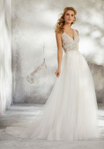 Morilee Style #8284 #1 Ivory/Champagne thumbnail
