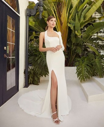 Casablanca Bridal Style #Thalia #0 default Ivory thumbnail