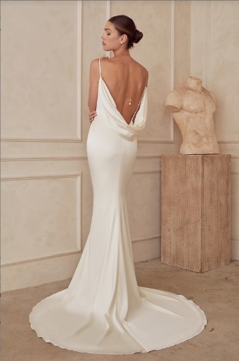 Casablanca Bridal Style #Ave #1 default Ivory thumbnail