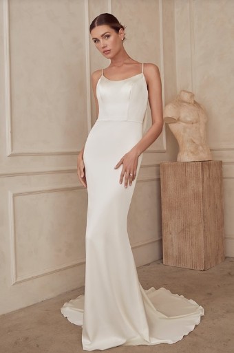 Casablanca Bridal Style #Ave #0 default Ivory thumbnail