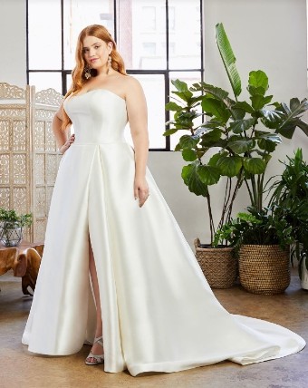 Casablanca Bridal Style #Hallie #0 default Ivory thumbnail