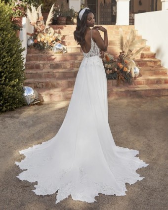 Casablanca Bridal Style #Tallulah #1 default Ivory/Nude/Ivory/Silver thumbnail