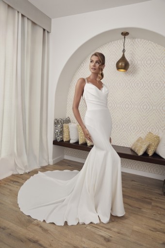 Casablanca Bridal Style #LE112 #0 default Ivory/Nude thumbnail