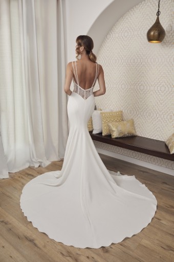Casablanca Bridal Style #LE112 #1 Ivory/Nude thumbnail