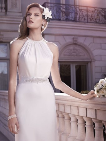 Casablanca Bridal Style #2128 #2 default Ivory/Silver thumbnail