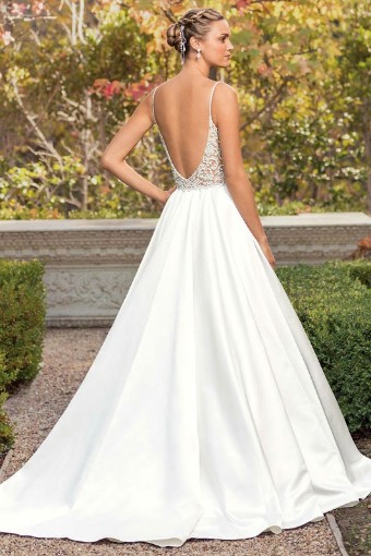 Casablanca Bridal Style #2347 #1 Ivory/Silver thumbnail