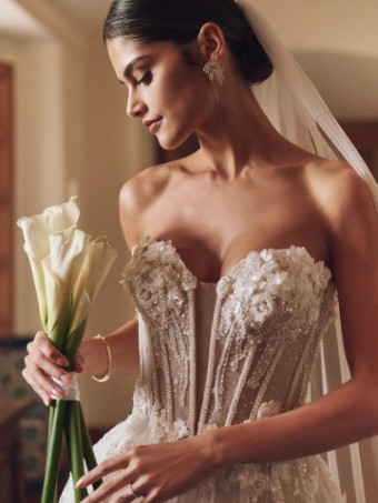 Maggie Sottero  Style #ATHLONE #0 default Ivory/Silver Accent over Soft Blush (gown with Natural Illusion) thumbnail
