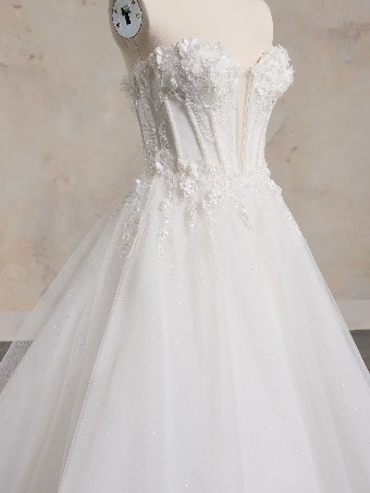 Maggie Sottero  Style #ATHLONE #9 Ivory/Silver Accent (gown with Ivory Illusion) thumbnail