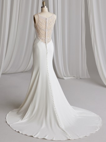Maggie Sottero  Style #LOTTIE #5 default Ivory (gown with Natural Illusion) thumbnail