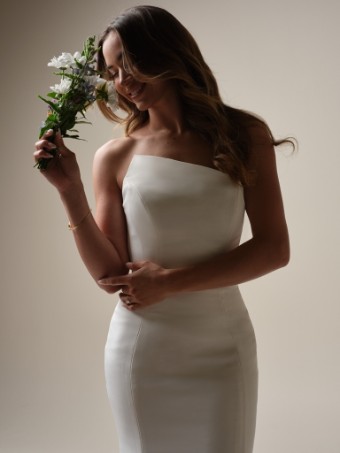 Maggie Sottero  Style #NESRINE #1 Ivory (gown with Natural Illusion) thumbnail