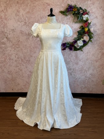 Ethereal bridal Style #Meileen #3 Ivory/Jacquard thumbnail