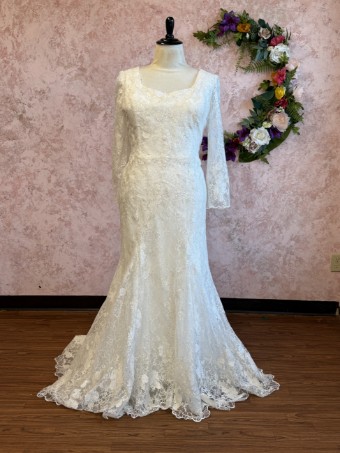 Ethereal bridal Style #Meryl #3 Ivory thumbnail