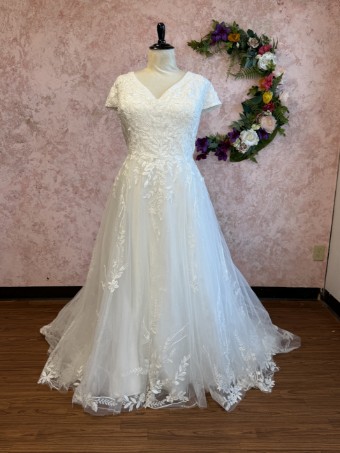 Ethereal bridal Style #Maple #6 Ivory thumbnail