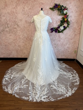 Ethereal bridal Style #Maple #7 Ivory thumbnail