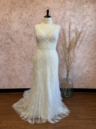 Opal and Lace Style #Kora #2 Ivory/Ivory thumbnail