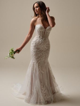 Maggie Sottero  Style #BENJIE #3 Ivory thumbnail