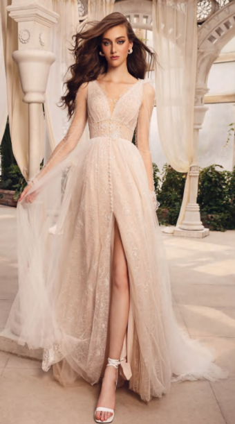 OAK Bridal Style #Addey #0 default Ivory/Champagne thumbnail