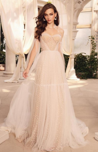 OAK Bridal Style #Halle #0 default Ivory/SoftBlush thumbnail
