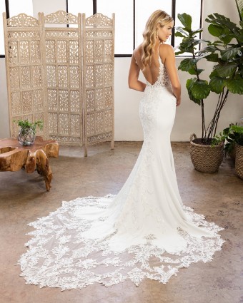 Casablanca Bridal Style #BL327 #1 default Ivory/Nude/Ivory/Silver thumbnail