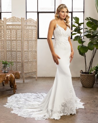 Casablanca Bridal Style #BL327 #0 default Ivory/Nude/Ivory/Silver thumbnail