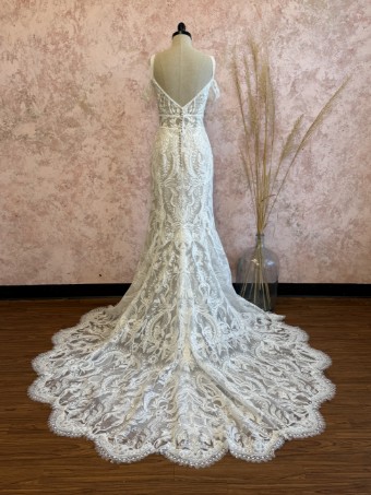 Opal and Lace Style #Kaia #1 default Ivory/Dark Champagne thumbnail
