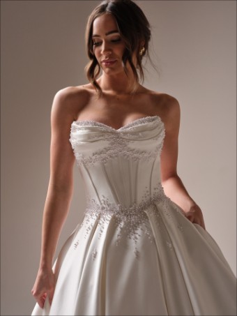 Maggie Sottero  Style #Juneau #1 Ivory thumbnail