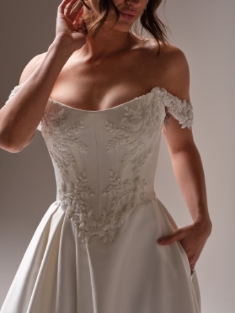 Maggie Sottero  Style #AMADORA #3 Ivory thumbnail